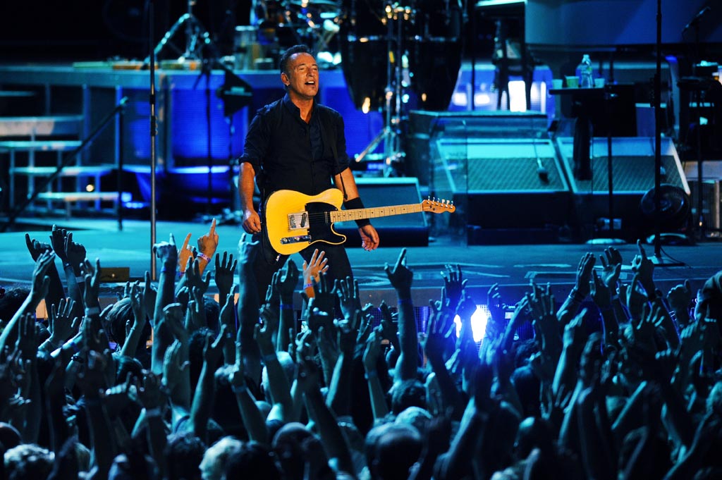 Bruce Springsteen performing Live in Montpellier